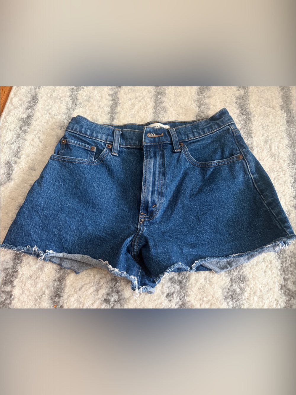 Abercrombie & Fitch Blue Denim Jean Shorts
